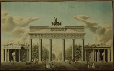 La Porte de Brandebourg, 1812